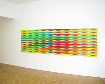 Ausstellungsansicht, Horst Bartnig. Arbeiten aus den Jahren 1968-1998, 1999, GfZK Leipzig, Foto: Hans-Christian Schink