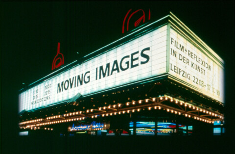 Moving Images. Film - Reflexion in der Kunst. Buchcover