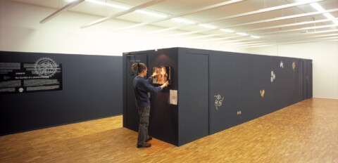Ausstellungsansicht, Phantom Expression, 2004, Foto: Andreas Enrico Grunert