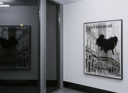 Ausstellungsansicht, Monica Bonvicini, 2006, GfZK Leipzig, Foto: Andreas Enrico Grunert