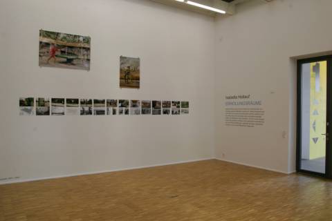 Ausstellungsansicht, Erholungsräume, 2008, GfZK Leipzig, Foto: Andreas Enrico Grunert
