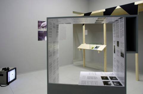 Zak Kyes Working With…, 2011. Ausstellungsansicht. Foto: Sebastian Schröder