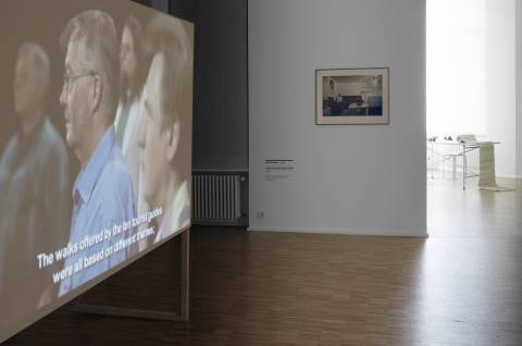 Aneignung der Gegenwart, GFZK 2012. Ausstellungsansicht. Foto: Sebastian Schröder