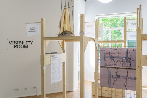 Installationsansicht: Visibility Room, 2019. Foto: Alexandra Ivanciu