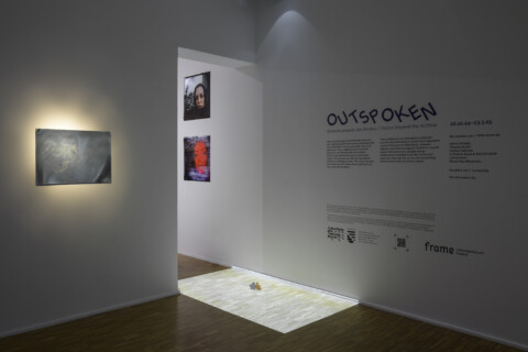 Outspoken. Installationsansicht/installation view, Foto/photo: Alexandra Ivanciu