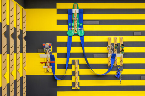 Suse Weber, Formel Marionette: Leipzig, 2017, Ausstellungsansicht / exhibition view, Spielräume / Dynamic Spaces, Foto / photo: Alexandra Ivanciu