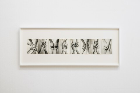 Gabriele Stötzer, Hände ineinander, 1982, Foto / photo: Alexandra Ivanciu