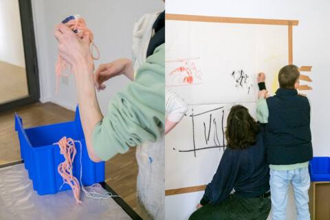 Kurs mit Expert*innen aus der Offenen Kunst·Werkstatt (OKW), Foto: Paula Gehrmann