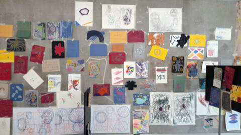 Atelier in der Ausstellung